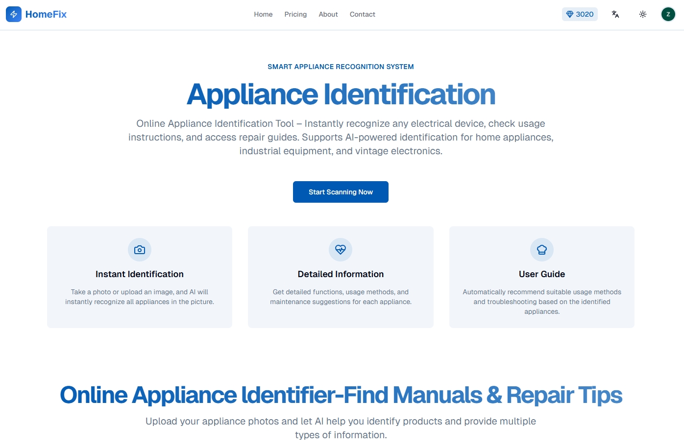 AI Photo Recognition for Appliances, Instant Repair Guide